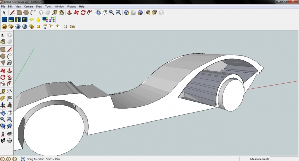 Creation of car of the future: Step 1